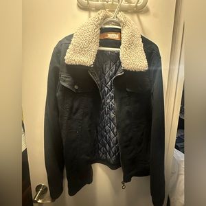 Zara corduroy Sherpa jacket